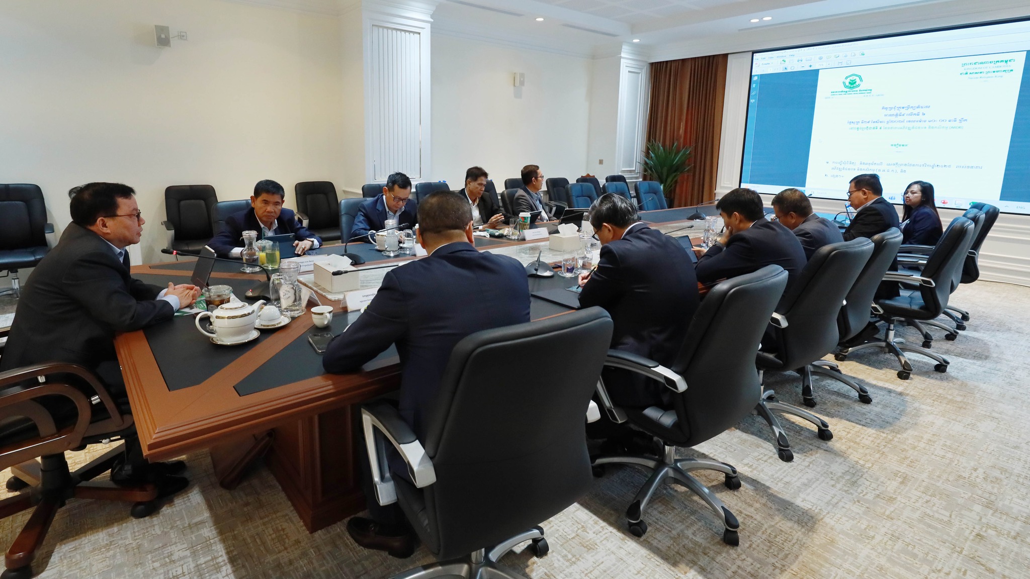 The Board of Directors of the Agricultural and Rural Development Bank’s (ARDB) organized its 6th Meeting of the Mandate 9