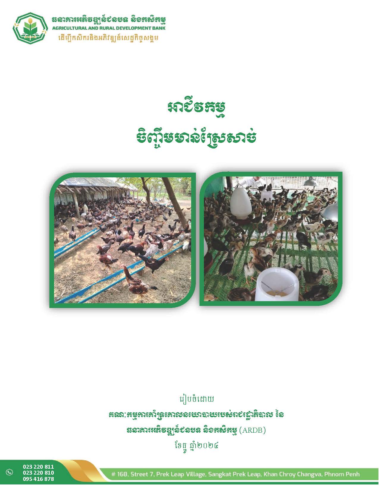 អាជីវកម្មចិញ្ចឹមមាន់ស្រែសាច់